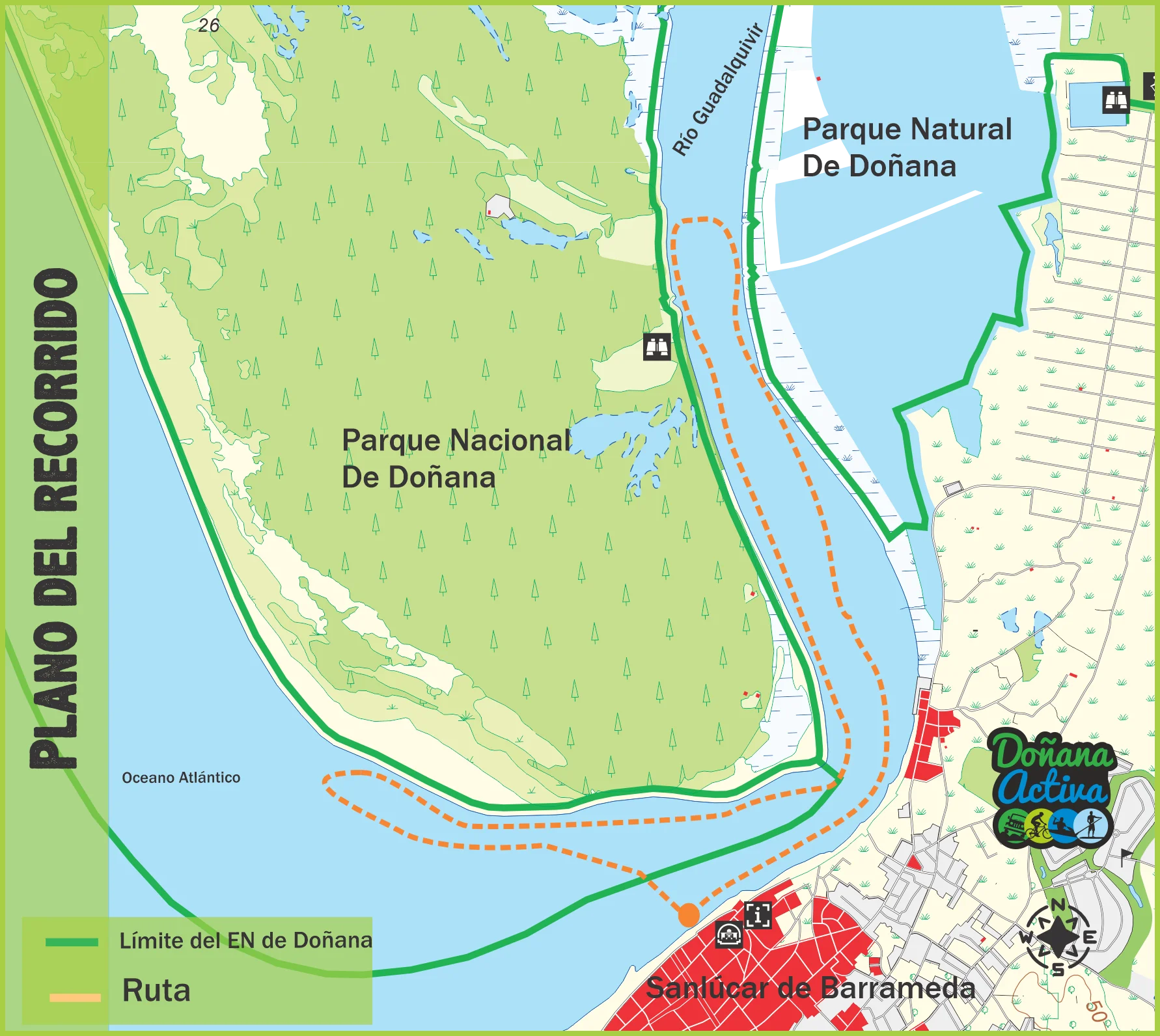 Plano del recorrido