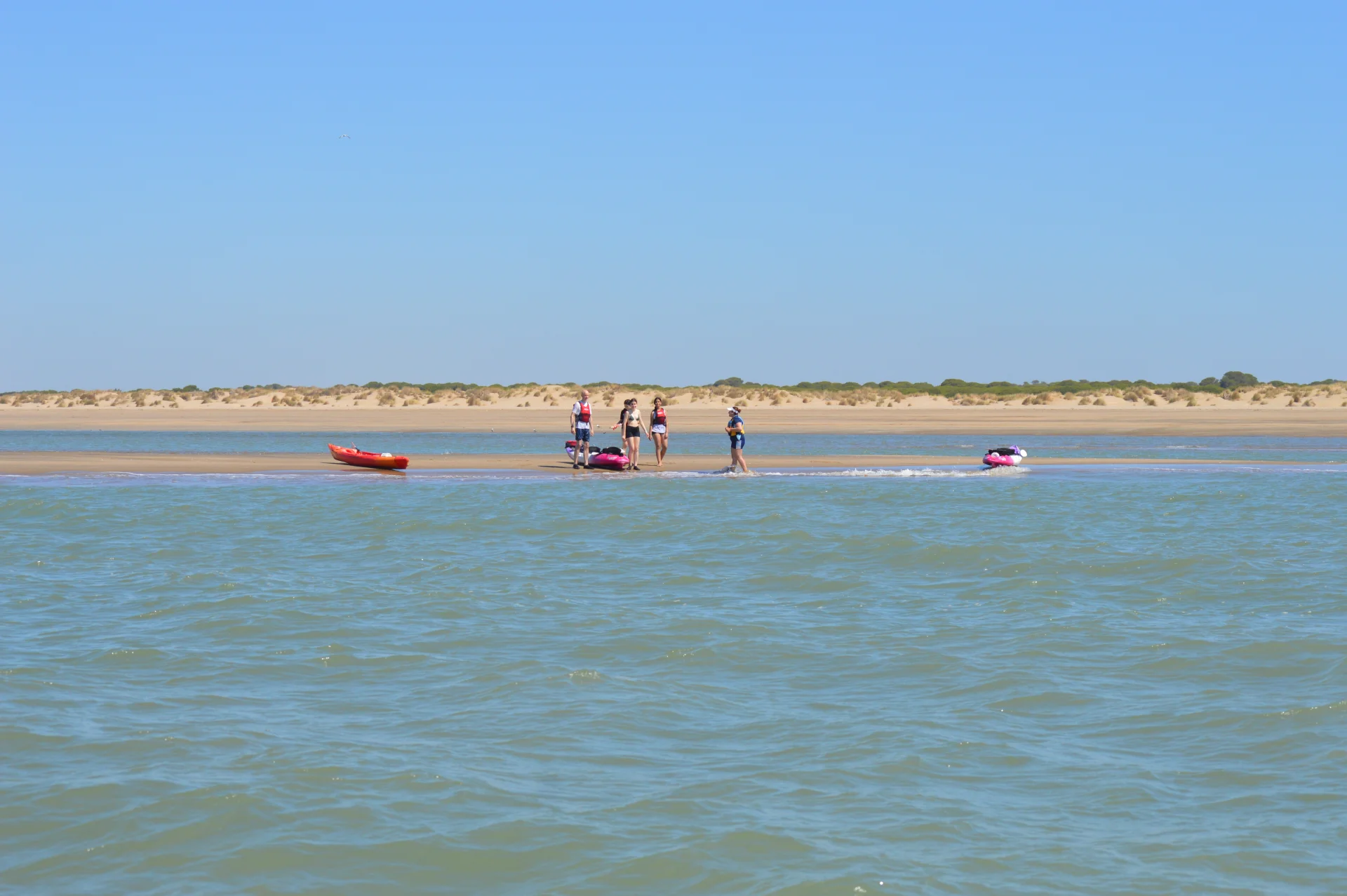Ruta en kayak de Sanlúcar a Doñana 1