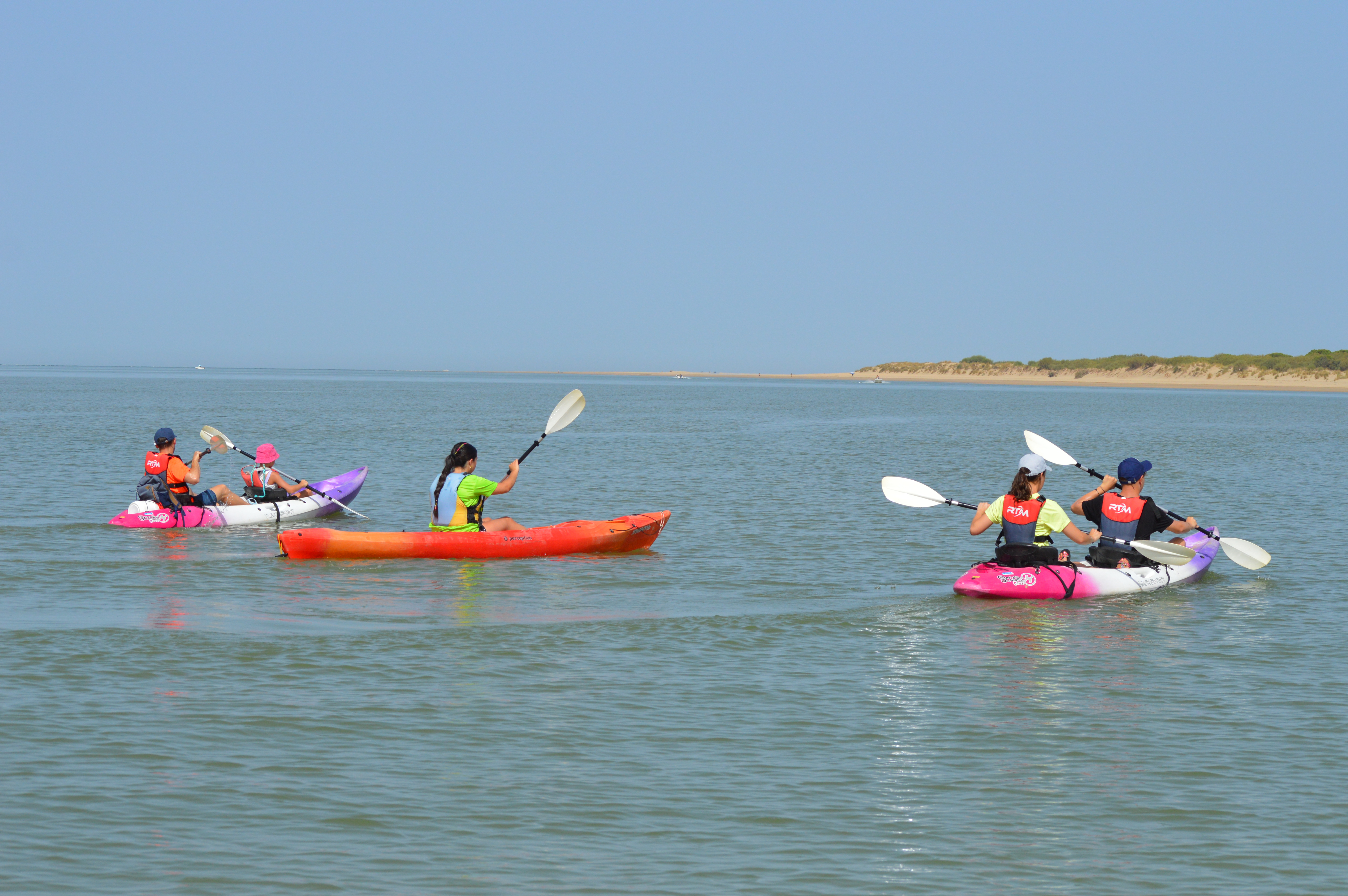 Ruta en kayak de Sanlúcar a Doñana