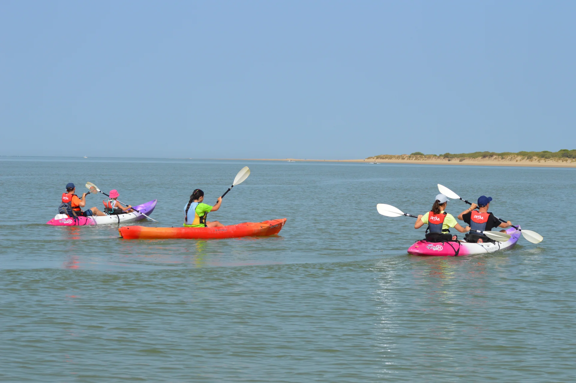 Ruta en kayak de Sanlúcar a Doñana