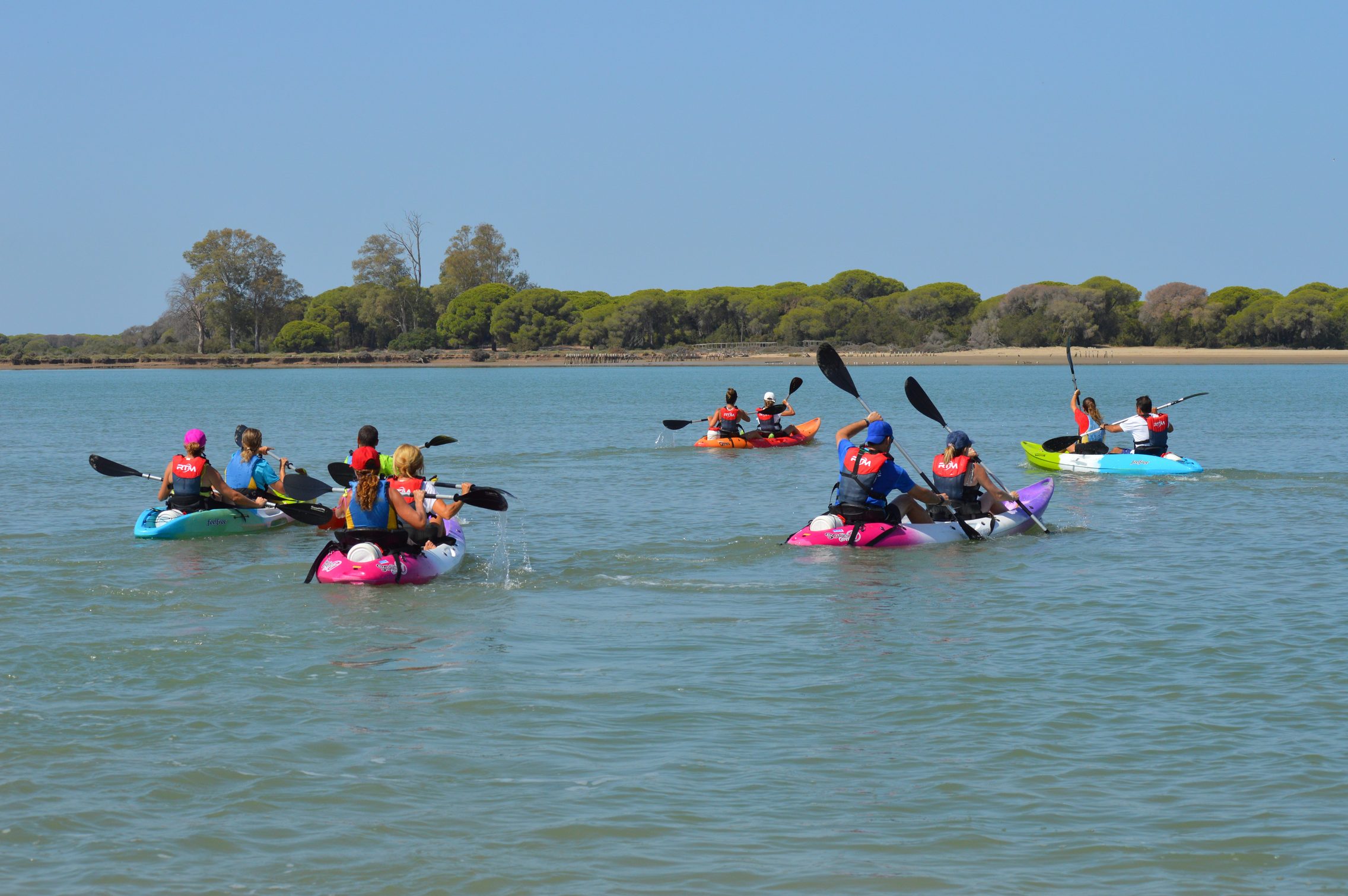 Descenso en kayak desde Doñana a Sanlúcar 3